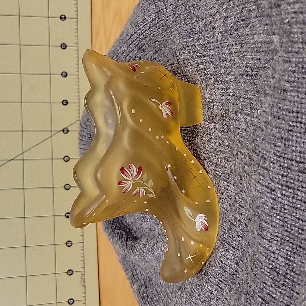 Fenton Handpainted Shoe